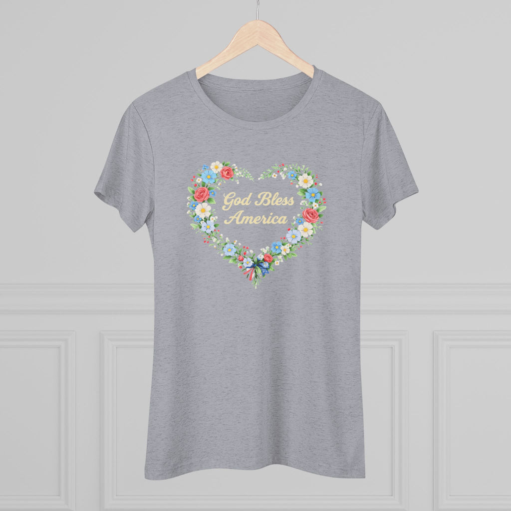 God Bless America- Women's Ultra Soft T-Shirt