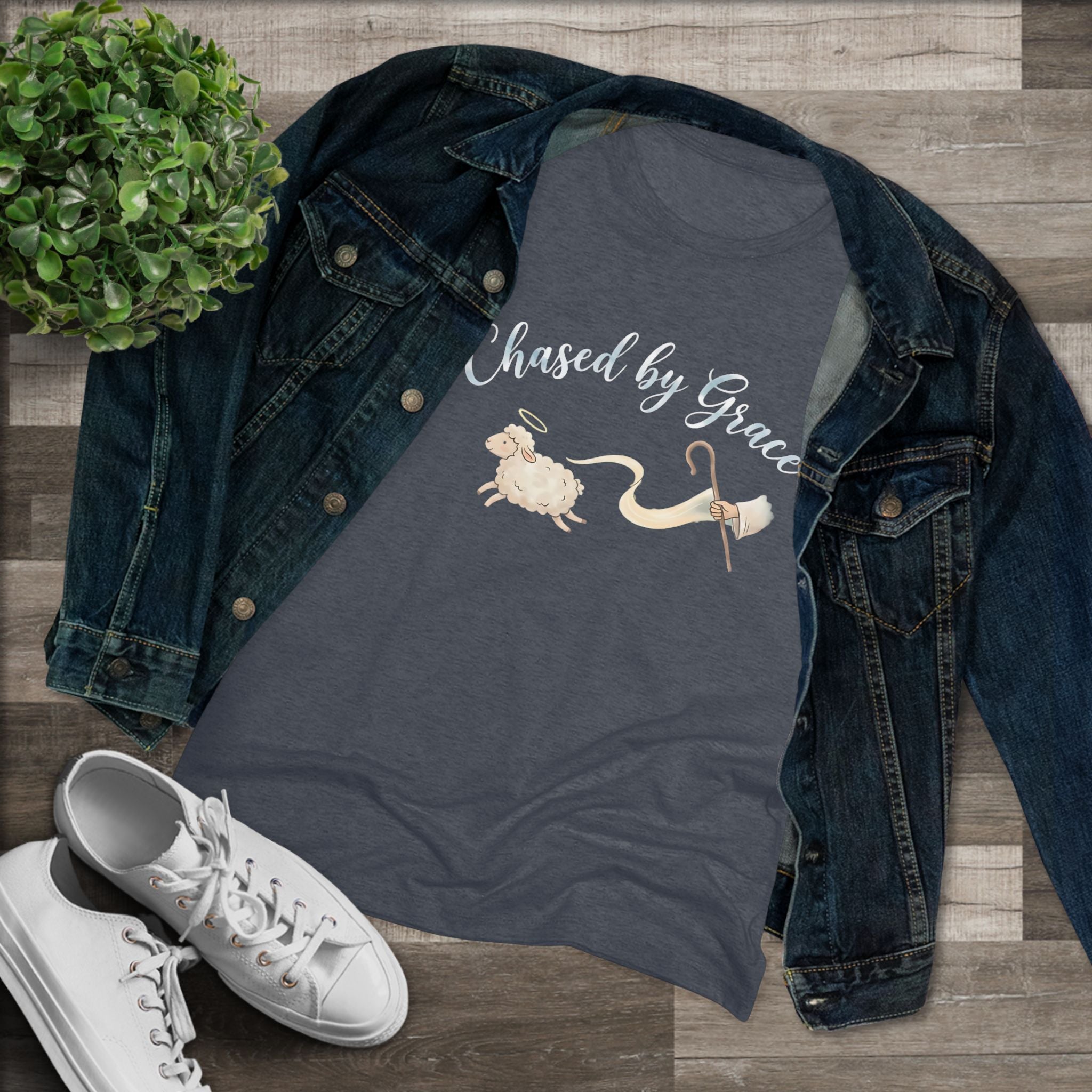 Chased By Grace- Super Soft Triblend