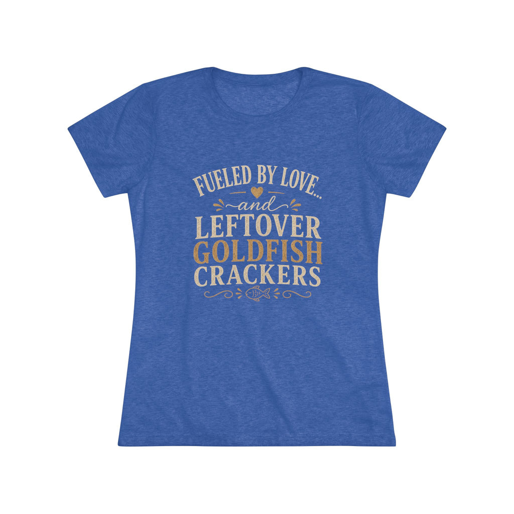 Fueled By Love & Goldfish- Super Soft Women's T-Shirt
