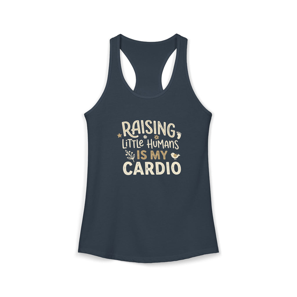 Raising Little Humans Is My Cardio Ultra Soft Tank Top