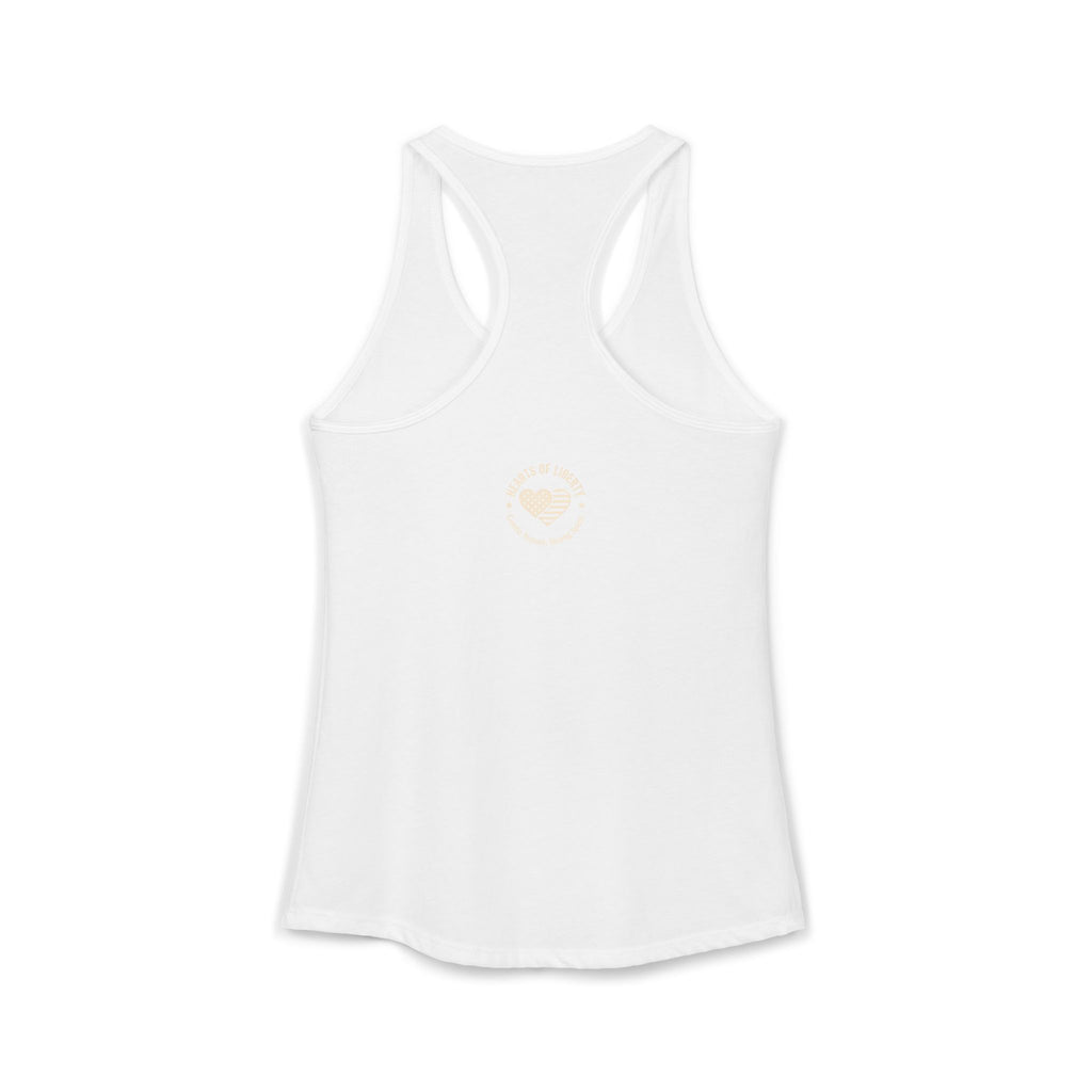 Tiny Humans Big Attitude Women's Racerback Tank