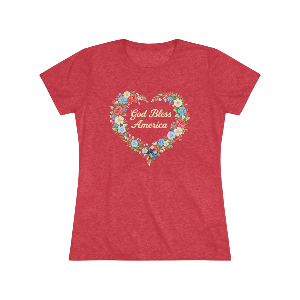 God Bless America- Women's Ultra Soft T-Shirt