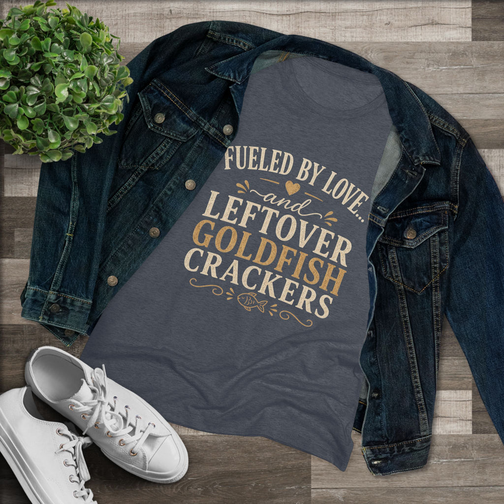 Fueled By Love & Goldfish- Super Soft Women's T-Shirt
