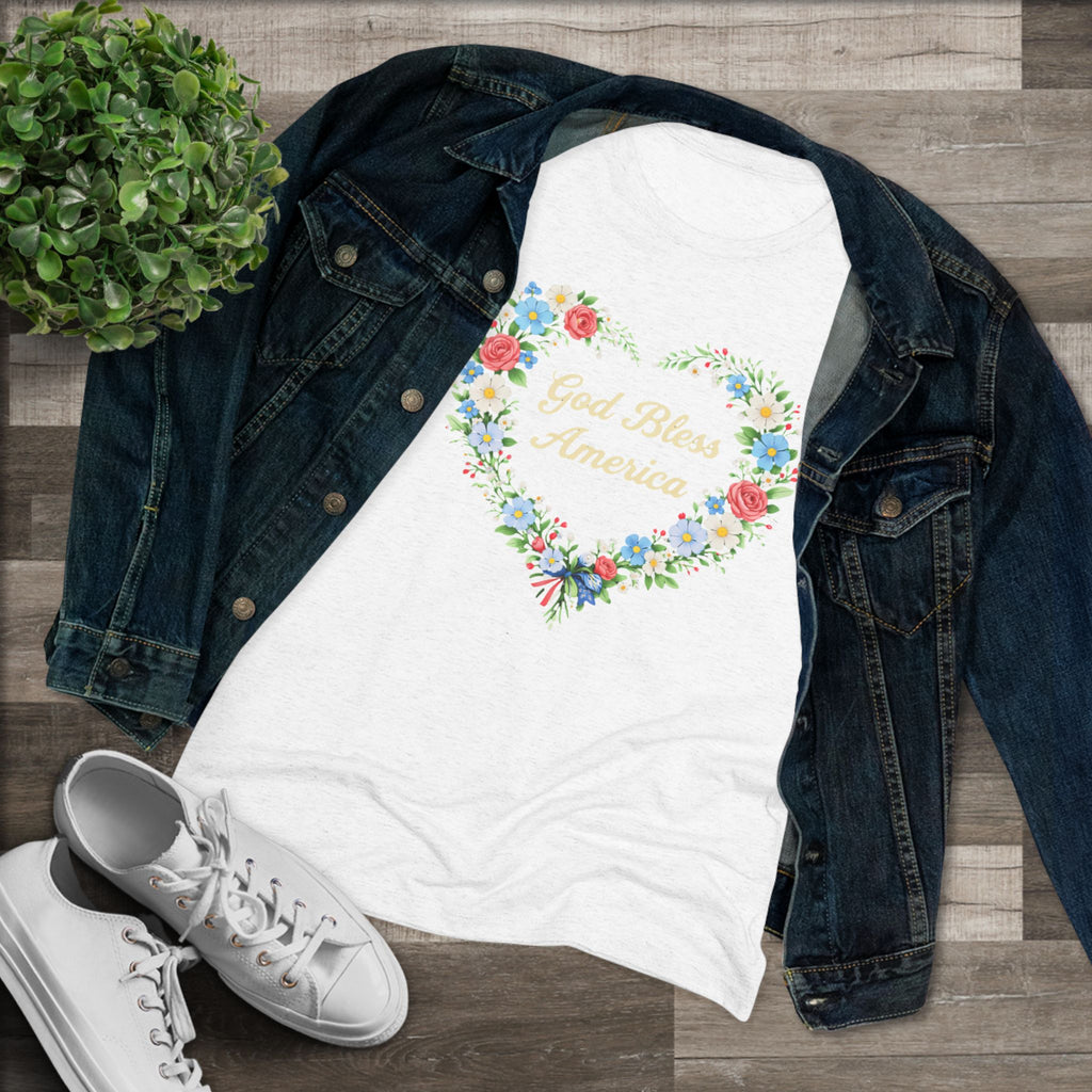 God Bless America- Women's Ultra Soft T-Shirt