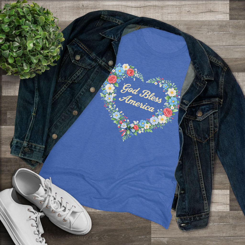 God Bless America- Women's Ultra Soft T-Shirt