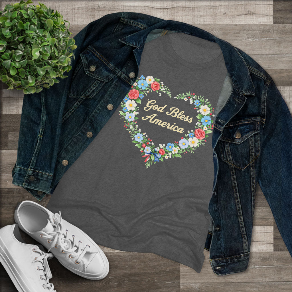 God Bless America- Women's Ultra Soft T-Shirt
