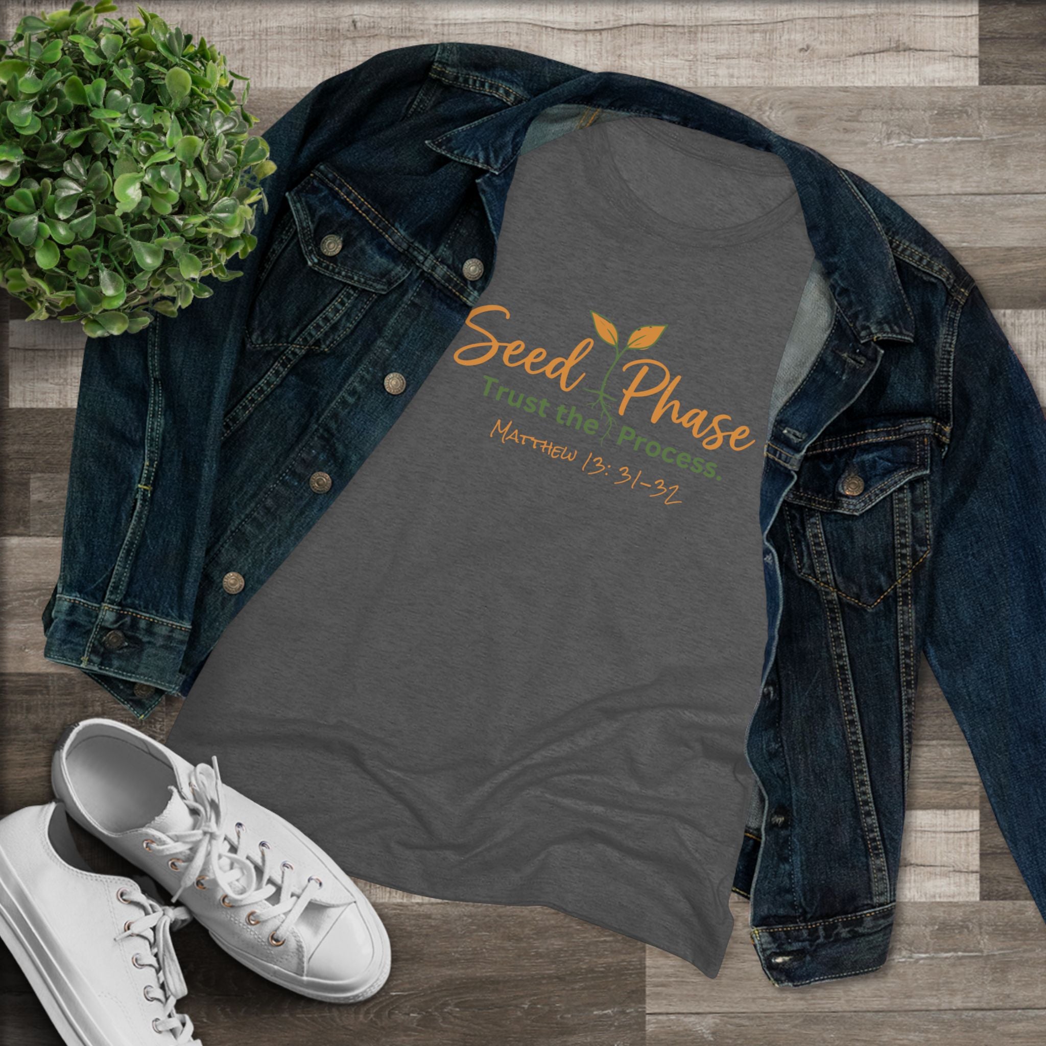 Seed Phase- Trust the Process- Soft Triblend