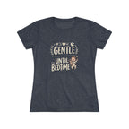 Gentle... Until Bedtime (Baby Boy)- Ultra Soft Women's T-Shirt