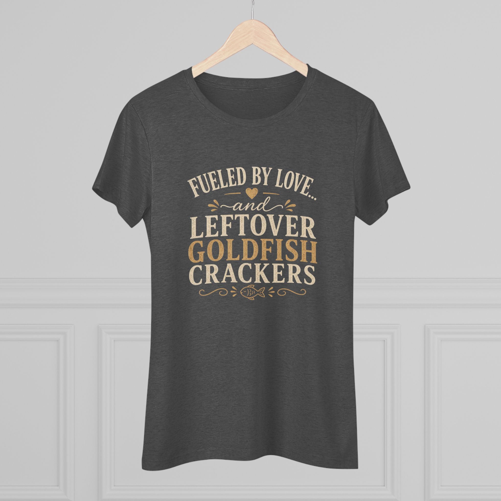 Fueled By Love & Goldfish- Super Soft Women's T-Shirt
