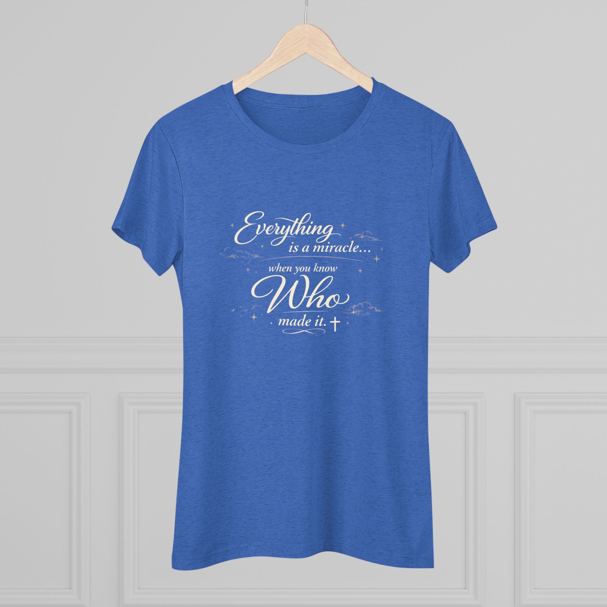Everything is a Miracle When You Know.... Ultra Soft Women's T-Shirt