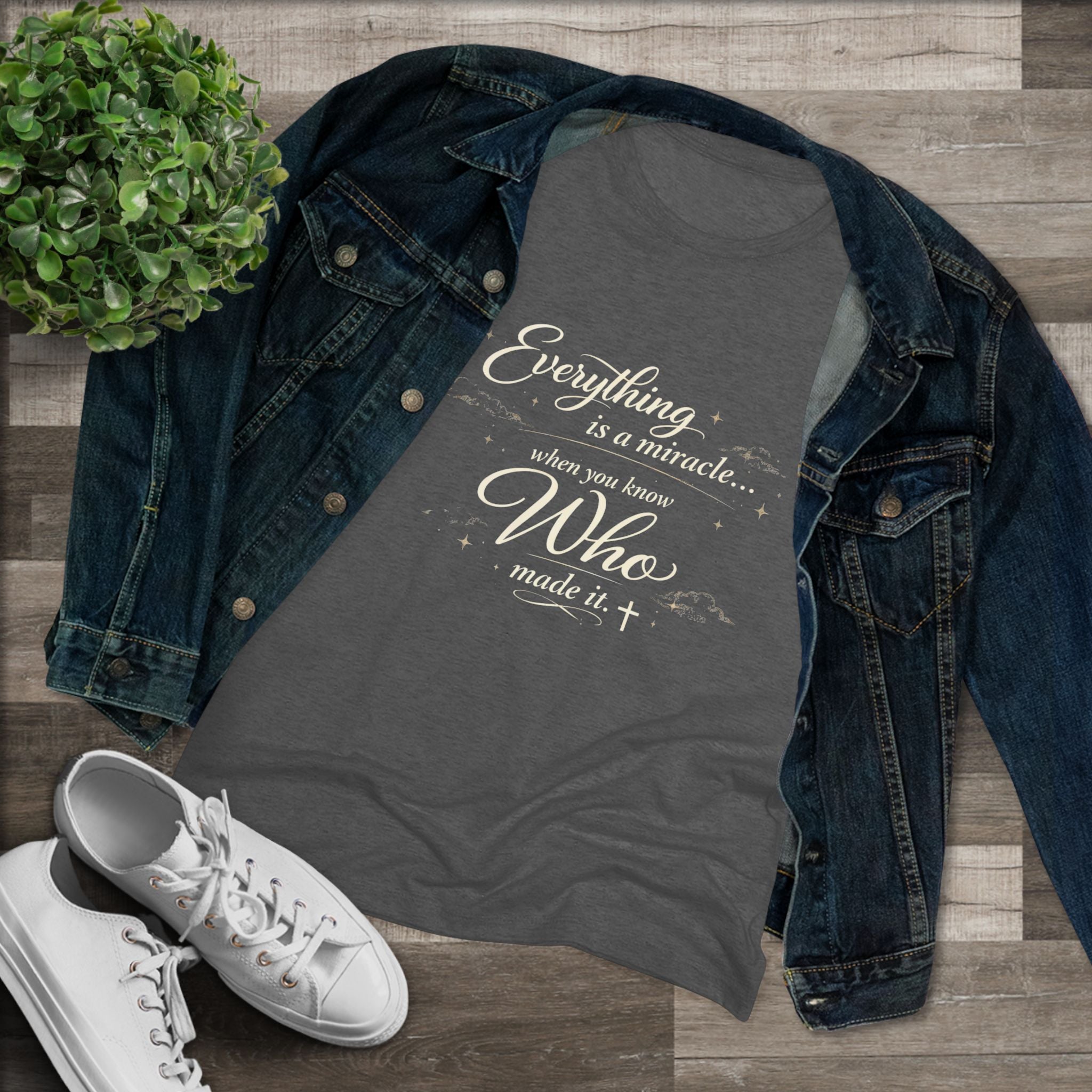 Everything is a Miracle When You Know.... Ultra Soft Women's T-Shirt