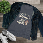 Gentle... Until Bedtime (Baby Boy)- Ultra Soft Women's T-Shirt