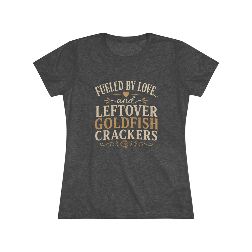 Fueled By Love & Goldfish- Super Soft Women's T-Shirt