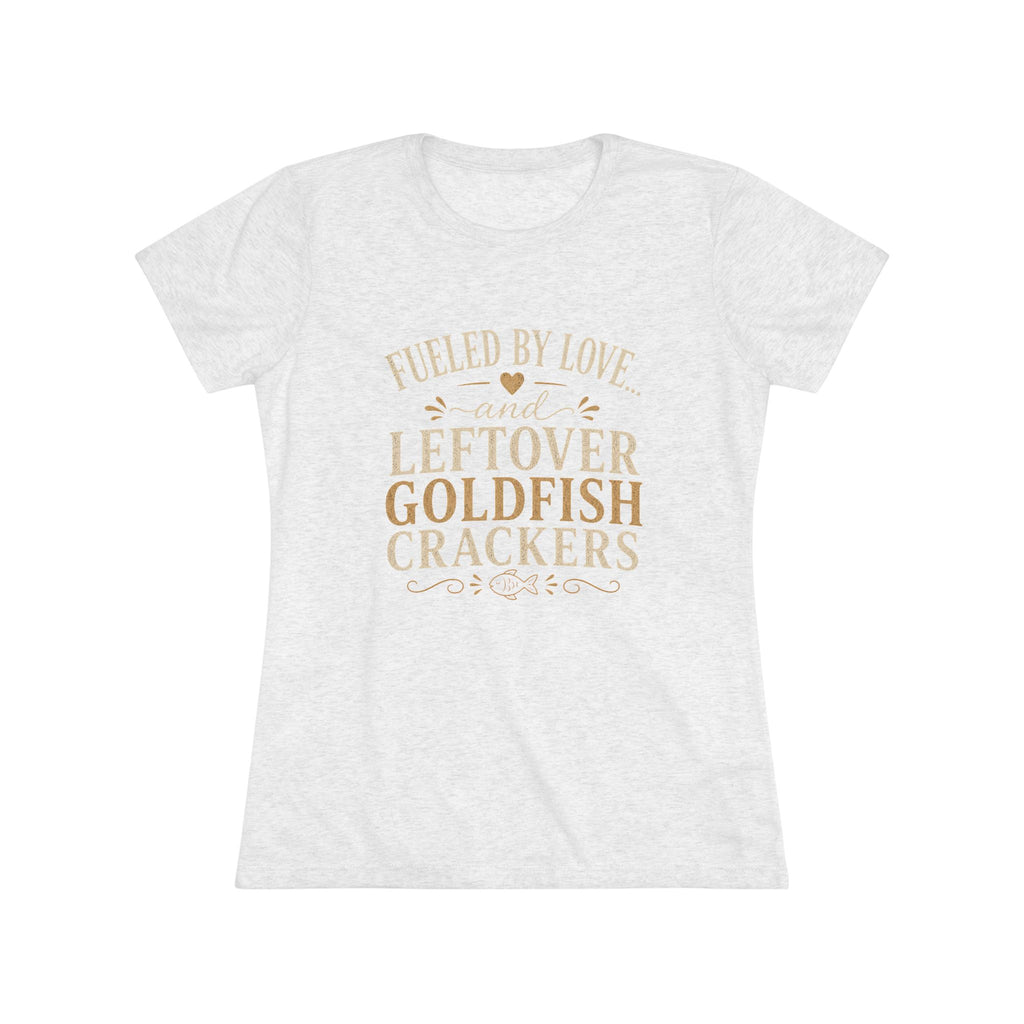 Fueled By Love & Goldfish- Super Soft Women's T-Shirt