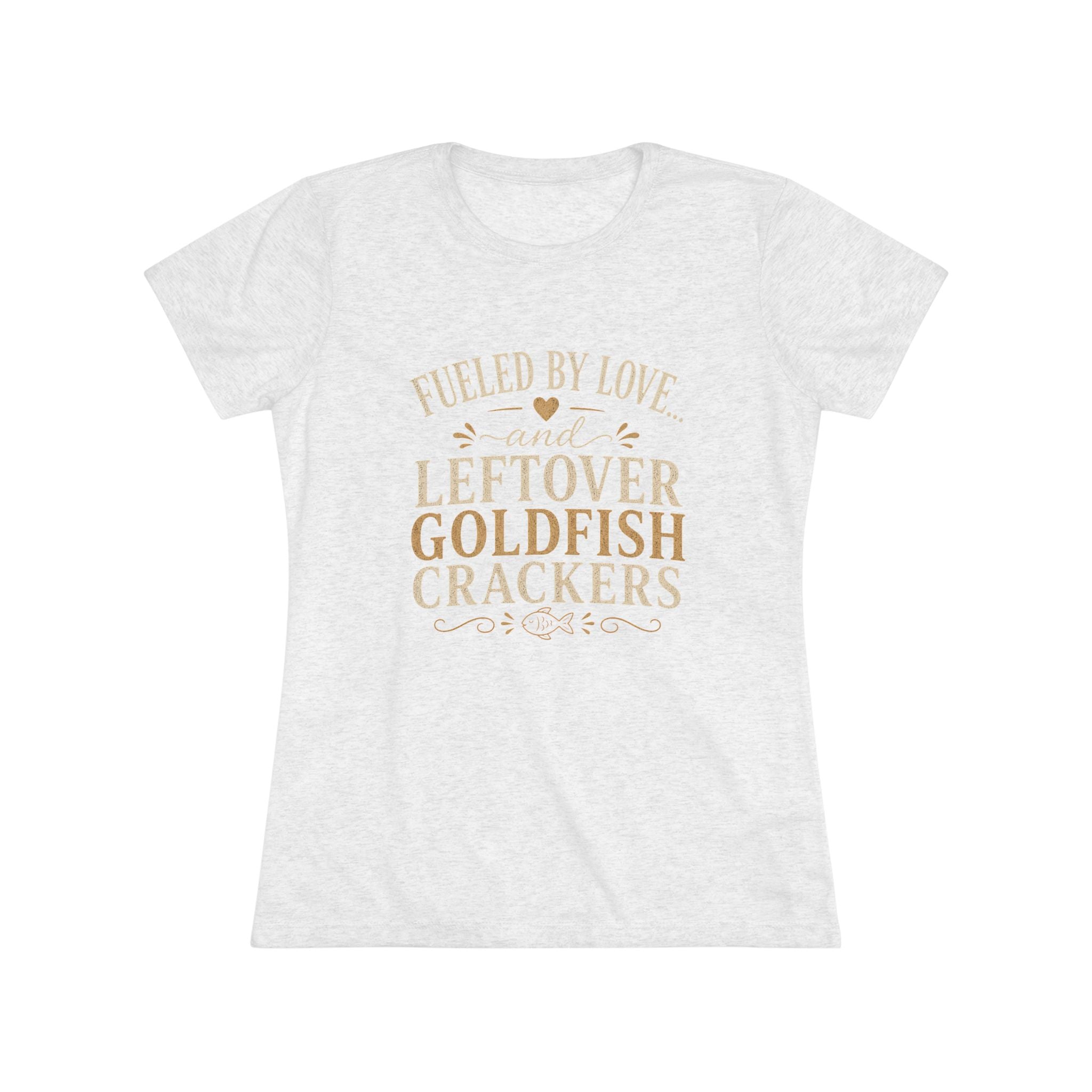 Fueled By Love & Goldfish- Super Soft Women's T-Shirt