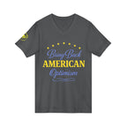 Bring Back American Optimism Unisex V-Neck T-Shirt