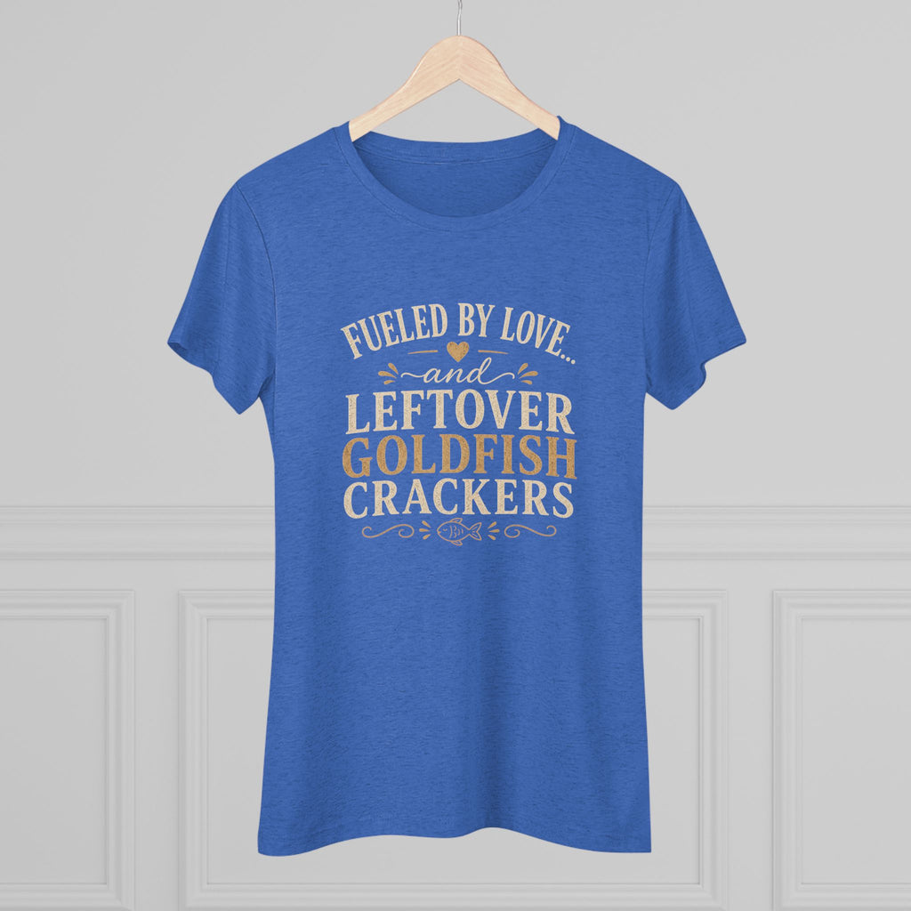 Fueled By Love & Goldfish- Super Soft Women's T-Shirt
