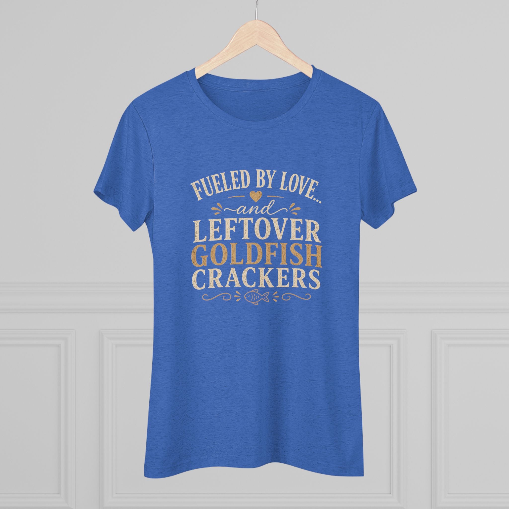 Fueled By Love & Goldfish- Super Soft Women's T-Shirt