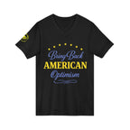 Bring Back American Optimism Unisex V-Neck T-Shirt
