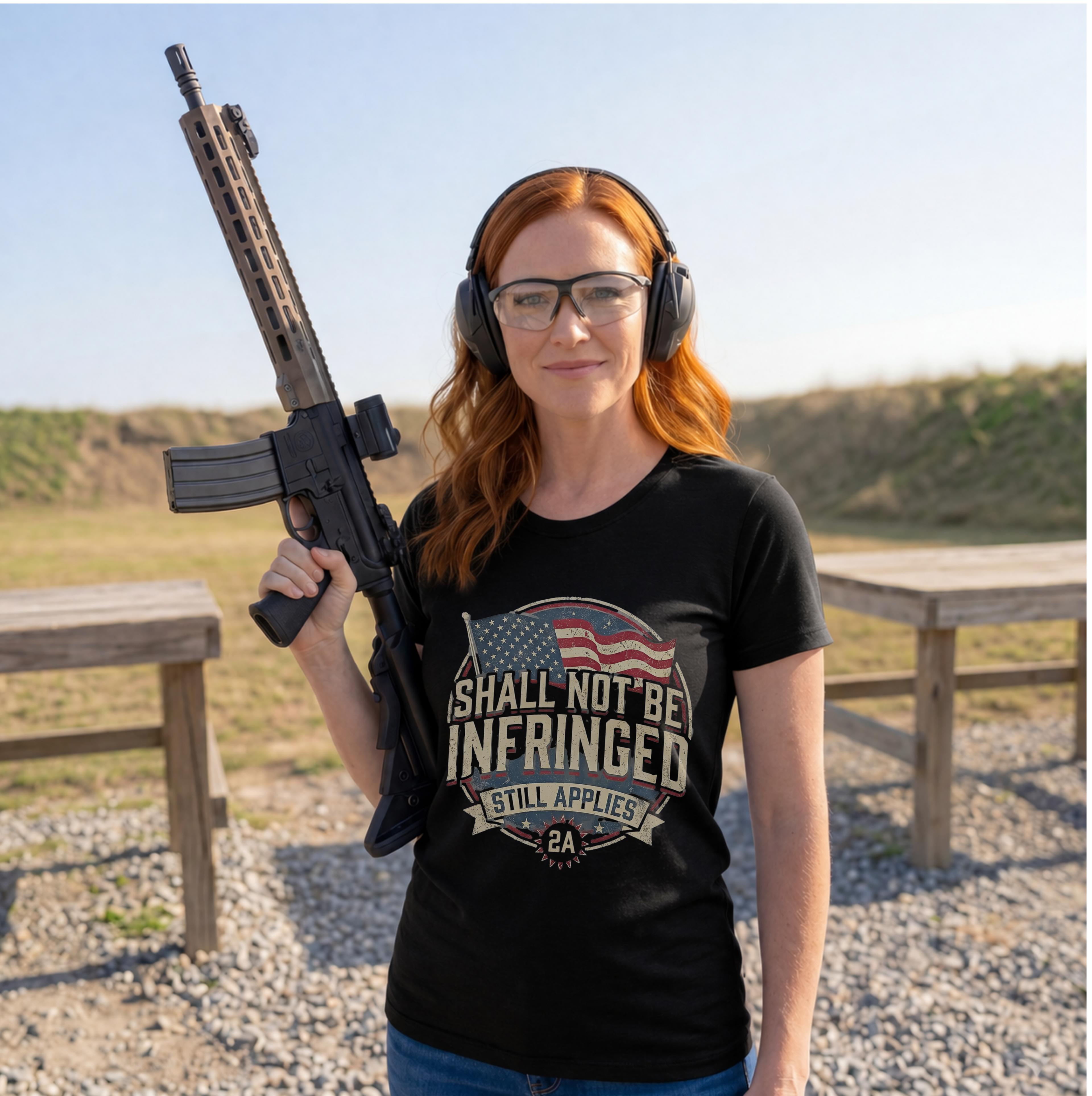 Shall Not Be Infringed- soft with a relaxed fit.