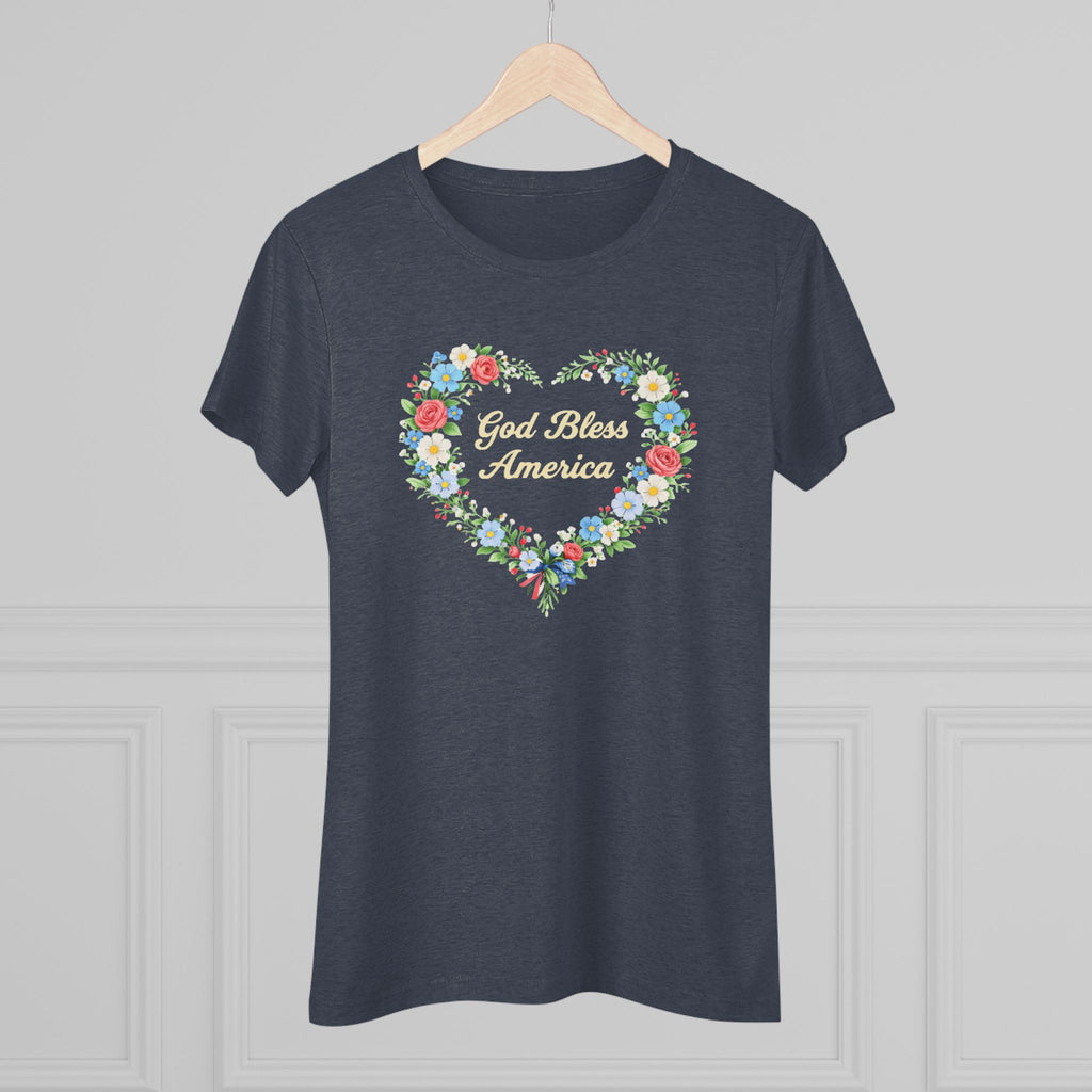 God Bless America- Women's Ultra Soft T-Shirt