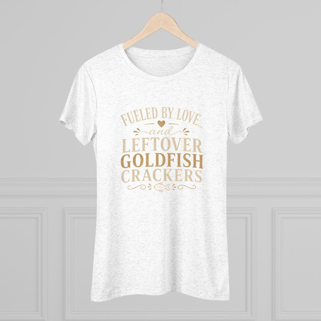 Fueled By Love & Goldfish- Super Soft Women's T-Shirt