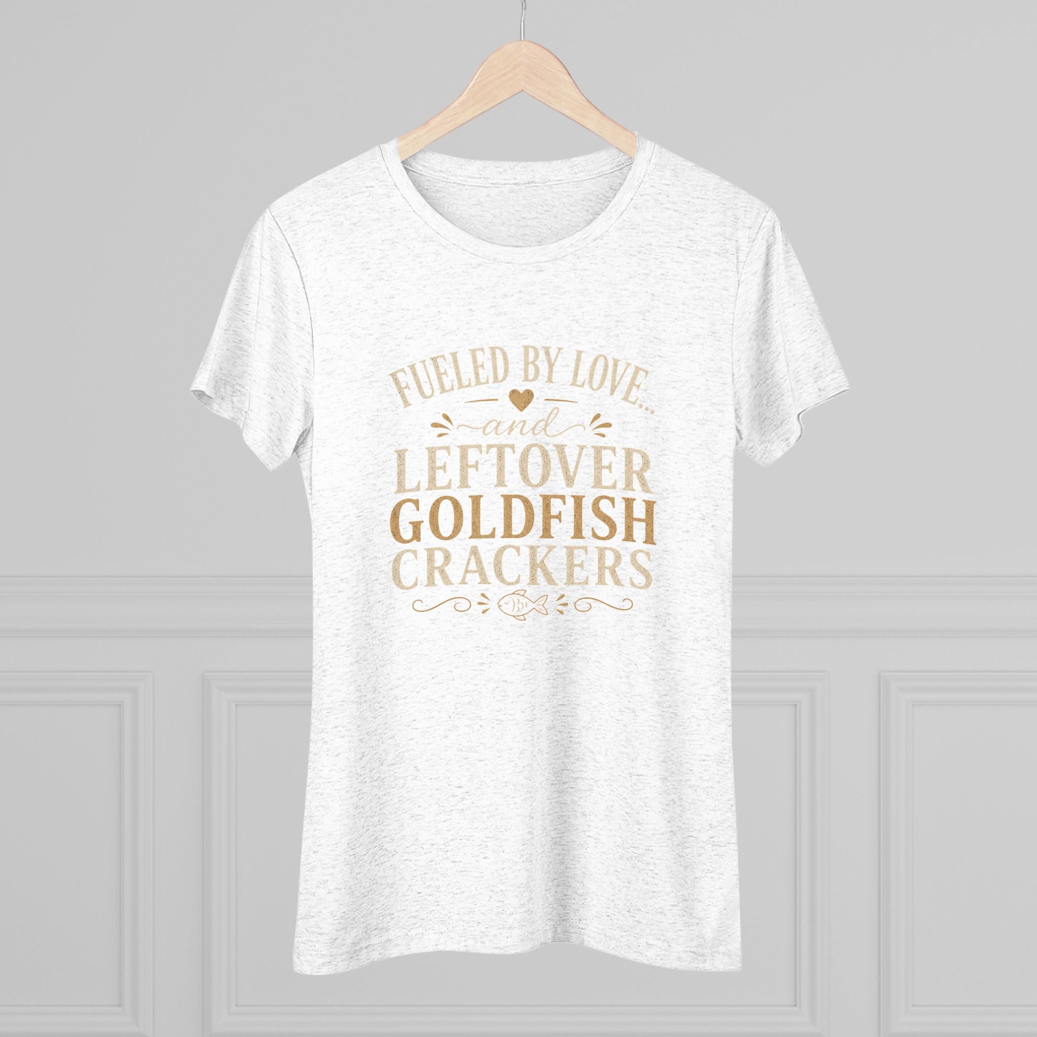Fueled By Love & Goldfish- Super Soft Women's T-Shirt