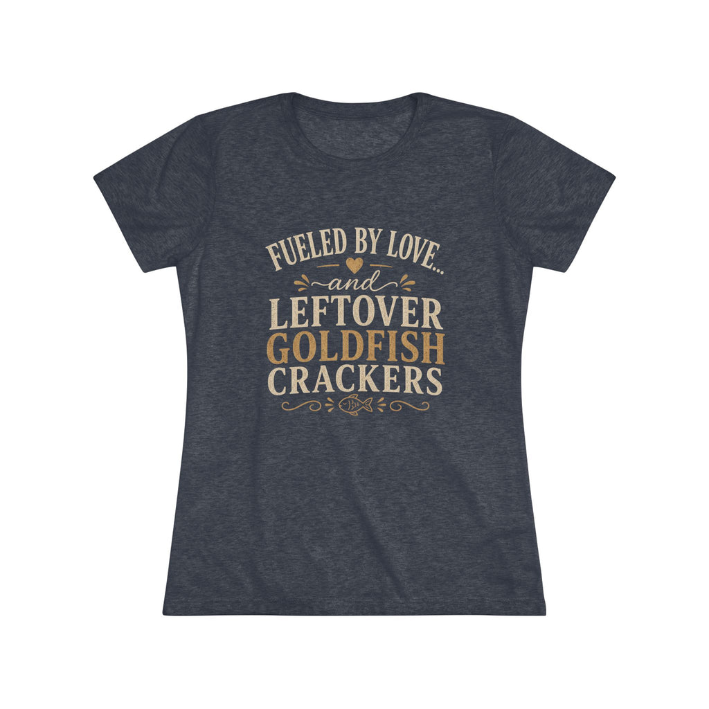 Fueled By Love & Goldfish- Super Soft Women's T-Shirt