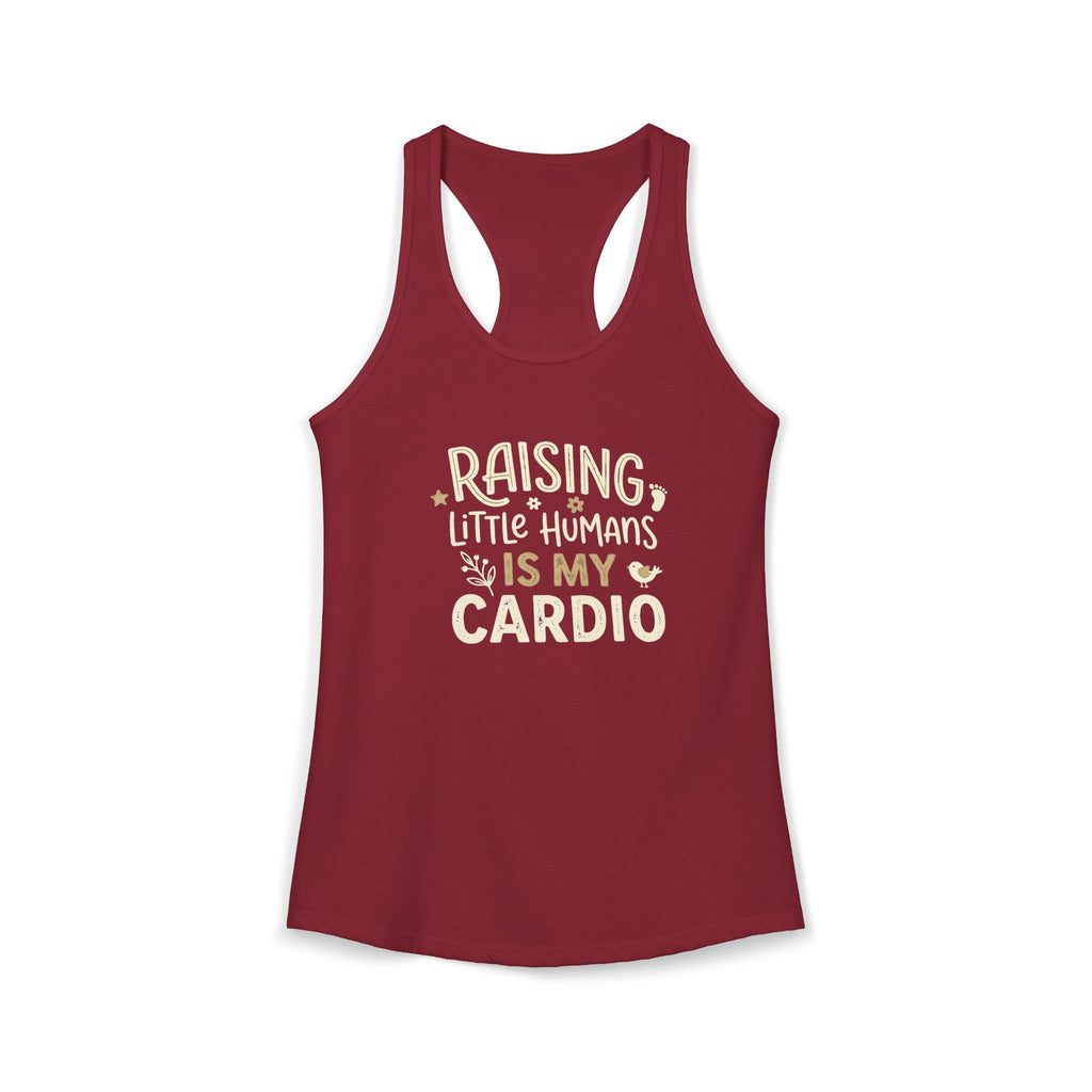 Raising Little Humans Is My Cardio Ultra Soft Tank Top