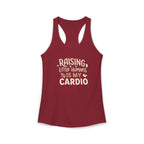 Raising Little Humans Is My Cardio Ultra Soft Tank Top