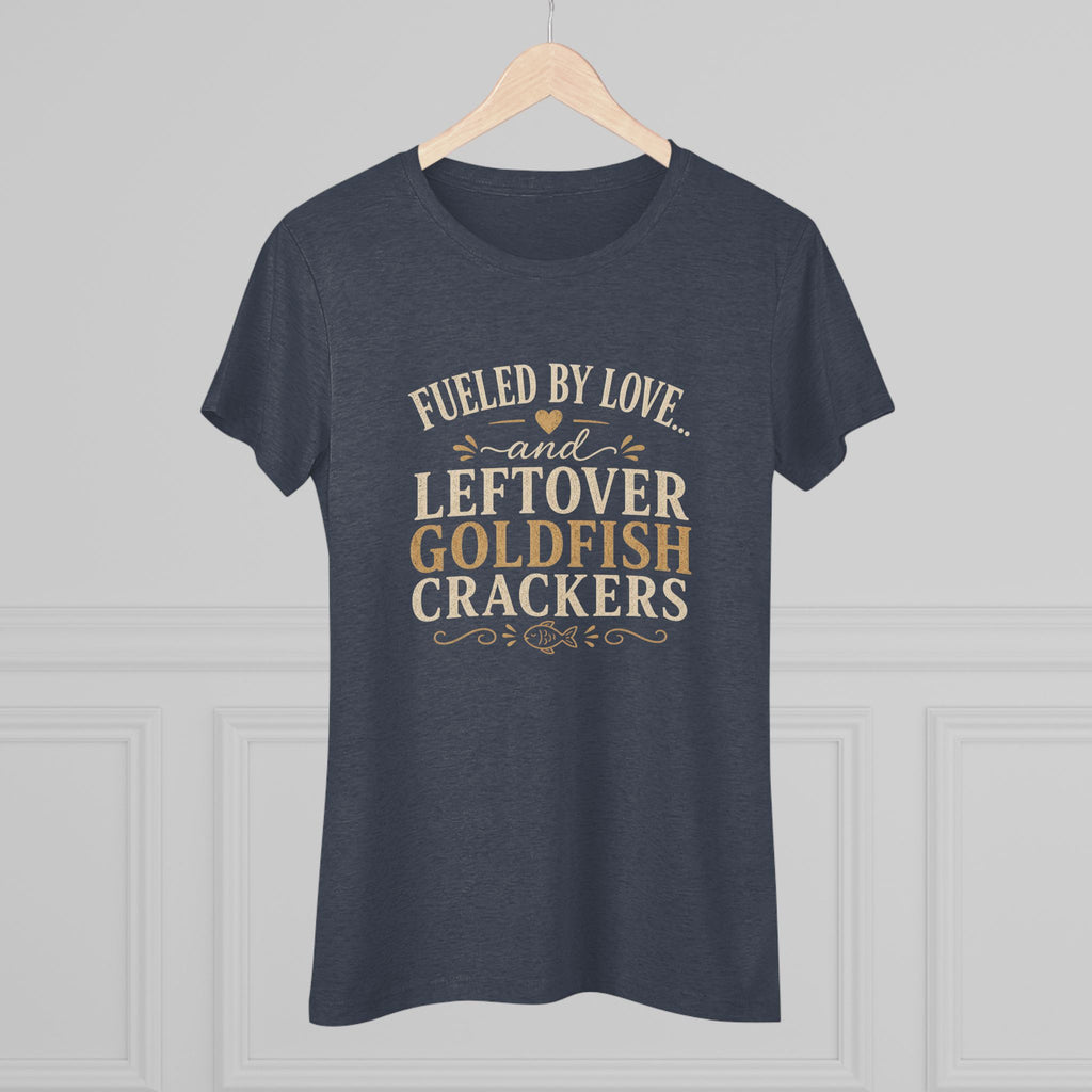 Fueled By Love & Goldfish- Super Soft Women's T-Shirt