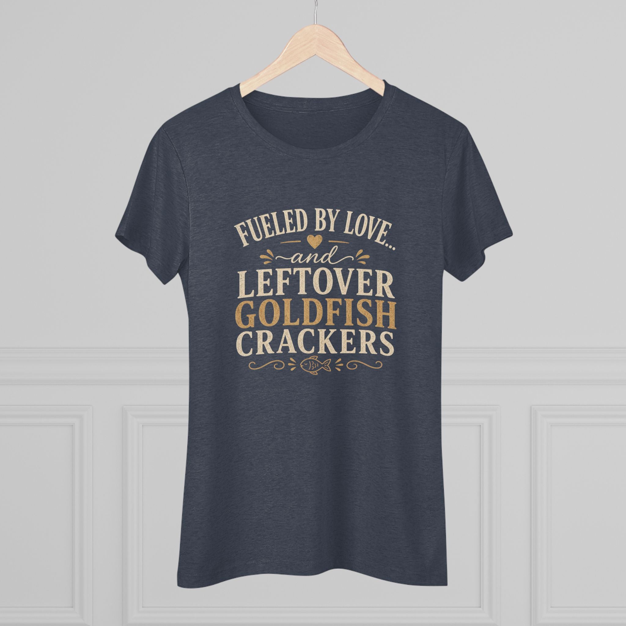 Fueled By Love & Goldfish- Super Soft Women's T-Shirt