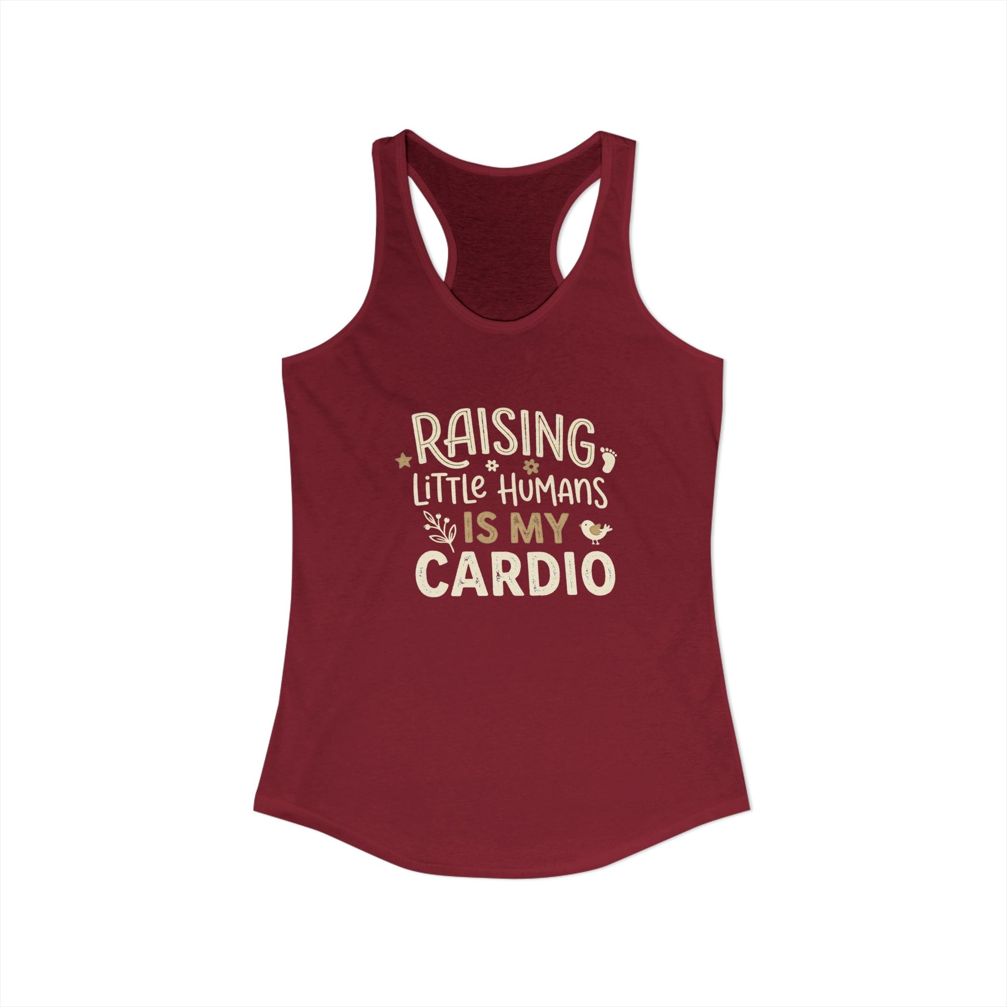 Raising Little Humans Is My Cardio Ultra Soft Tank Top