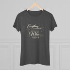 Everything is a Miracle When You Know.... Ultra Soft Women's T-Shirt