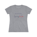 He Gave His Oath, I Gave My Heart- Women's Ultra Soft T-Shirt