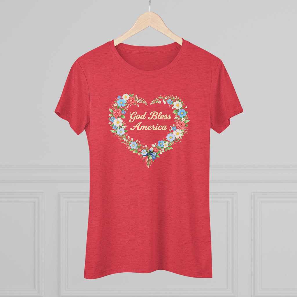 God Bless America- Women's Ultra Soft T-Shirt