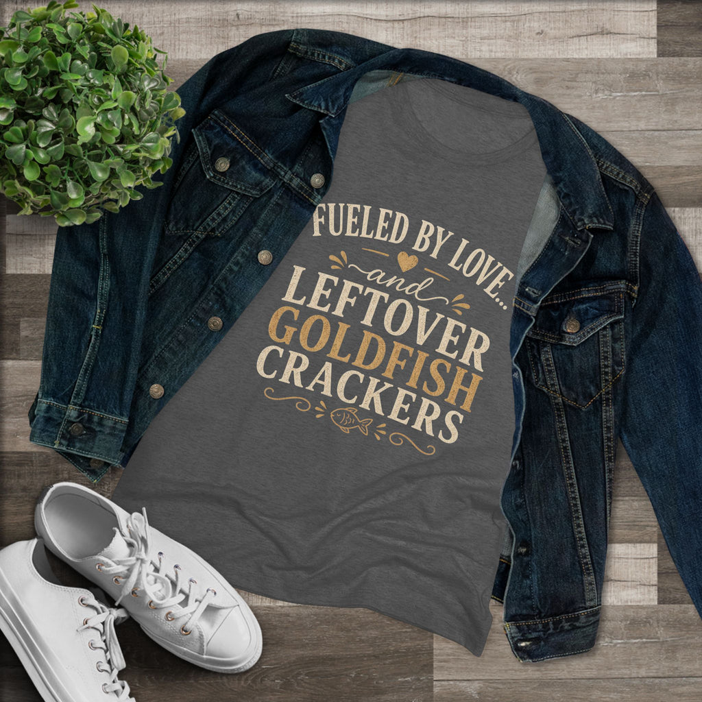 Fueled By Love & Goldfish- Super Soft Women's T-Shirt