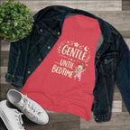 Gentle Until Bedtime (Girl baby) Ultra Soft Women's T-Shirt