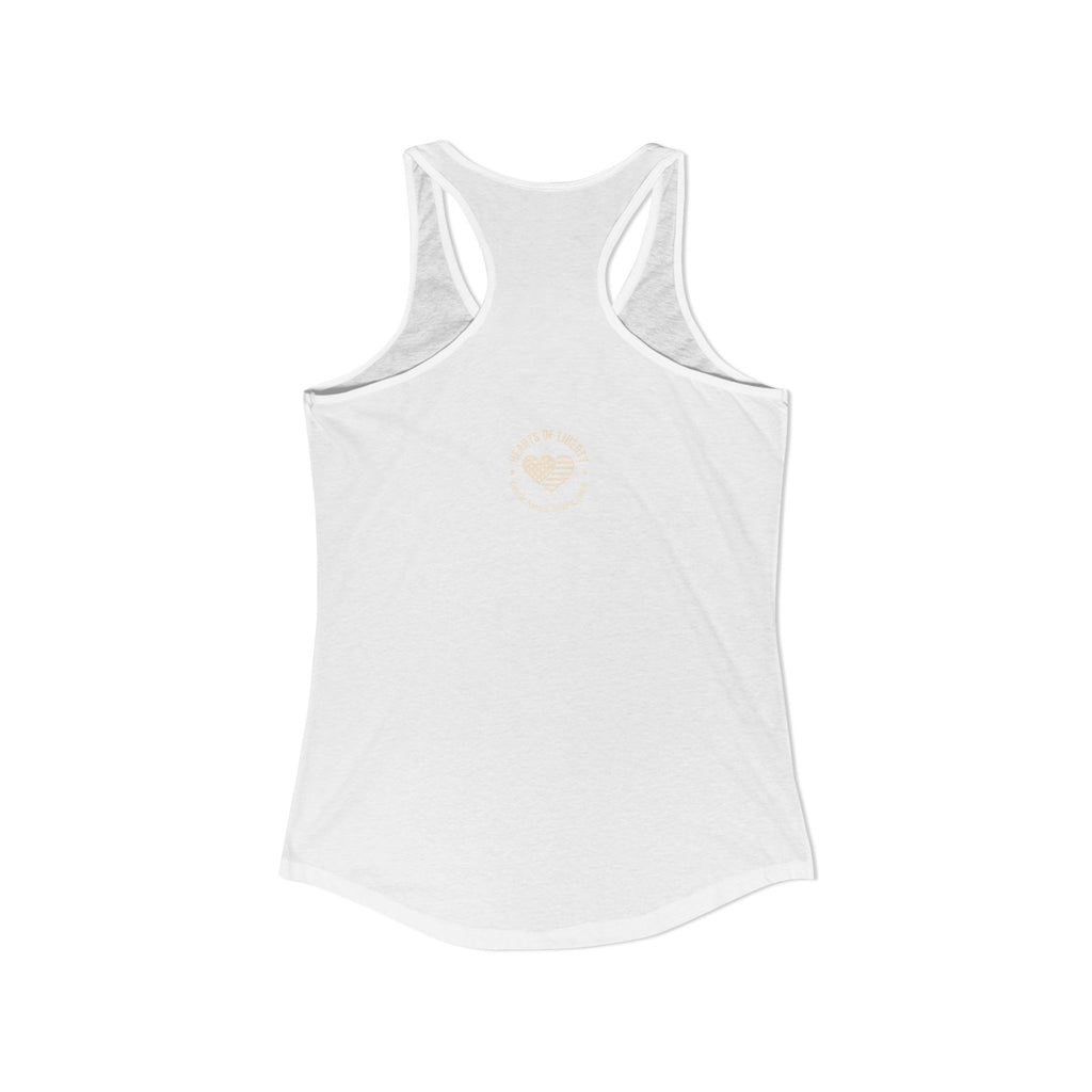 Tiny Humans Big Attitude Women's Racerback Tank