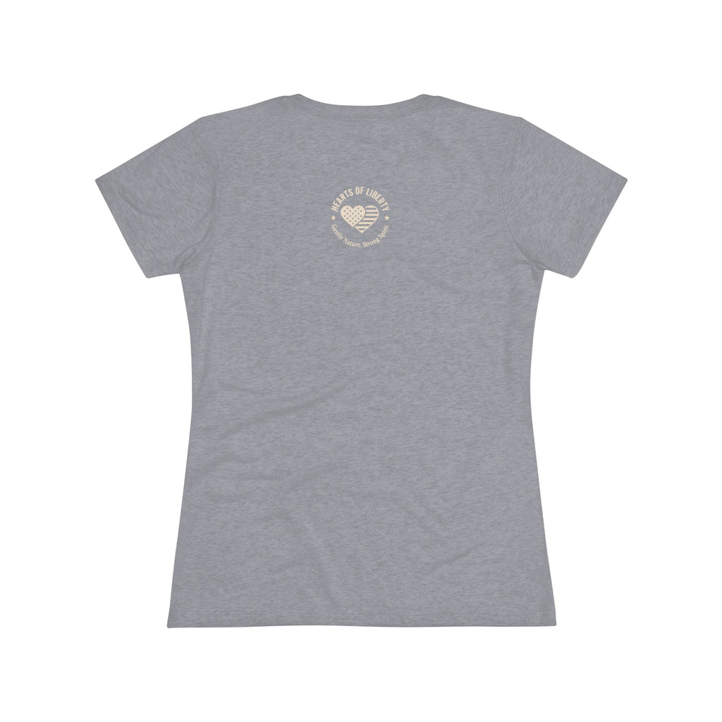 Little Hands Big American Dreams- Women's Triblend T-Shirt