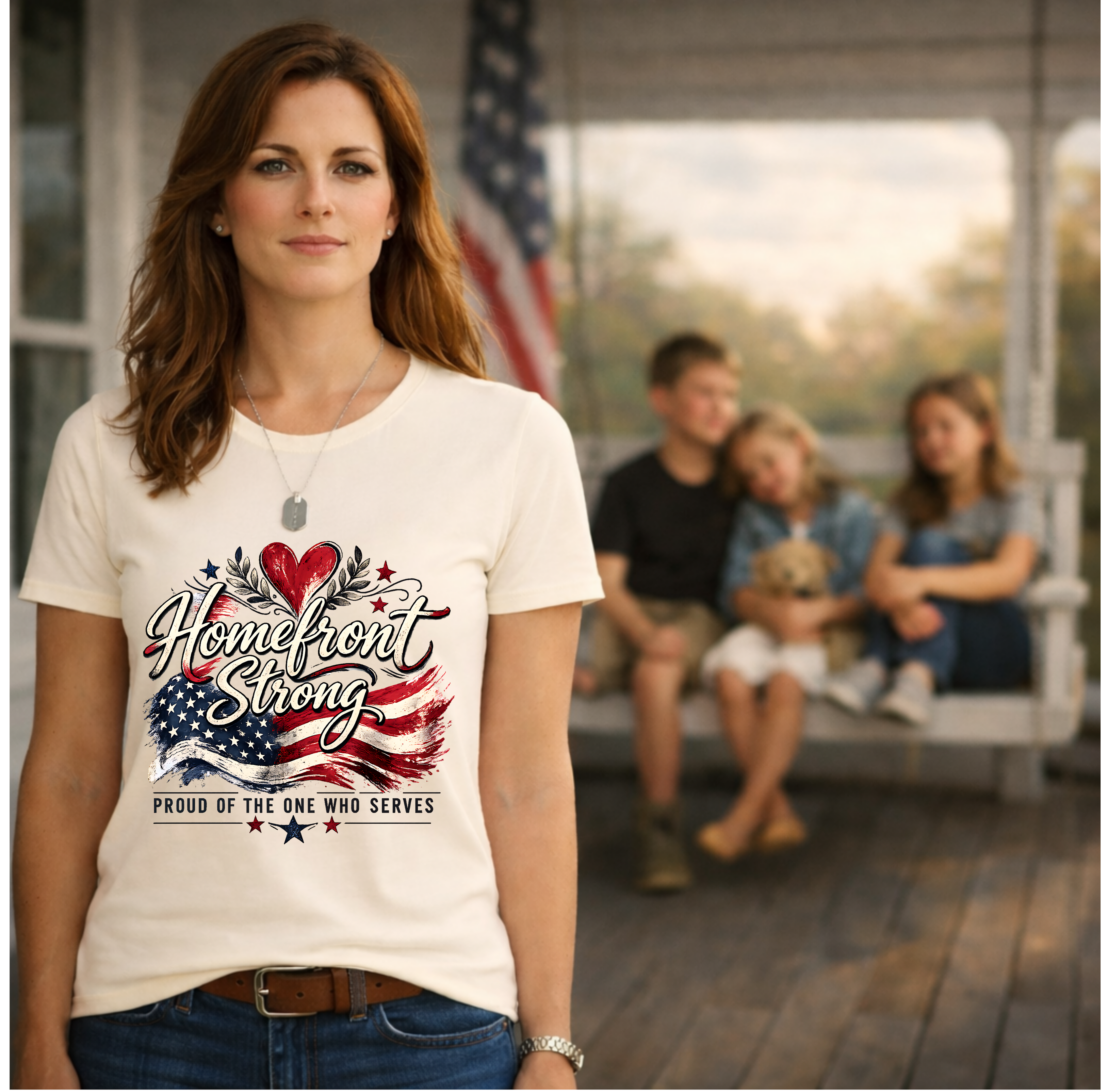 Homefront Strong- Ultra-soft Women's T-Shirt