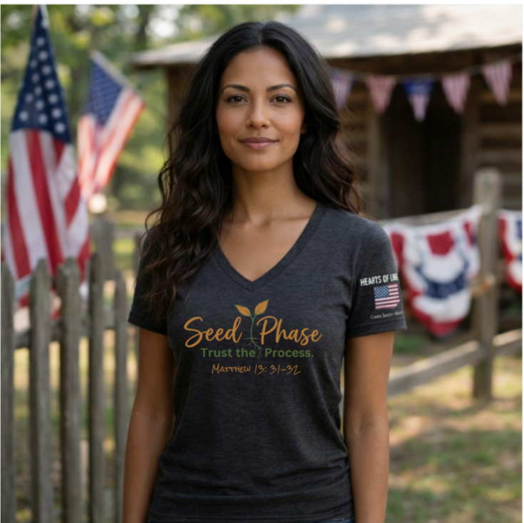Seed Phase- Trust the Process V-Neck Tee