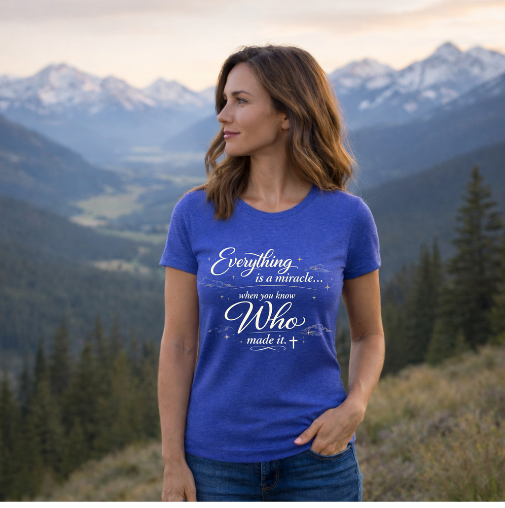 Everything is a Miracle When You Know.... Ultra Soft Women's T-Shirt