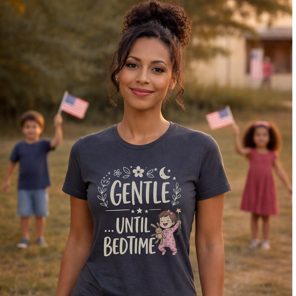 Gentle Until Bedtime (Girl baby) Ultra Soft Women's T-Shirt